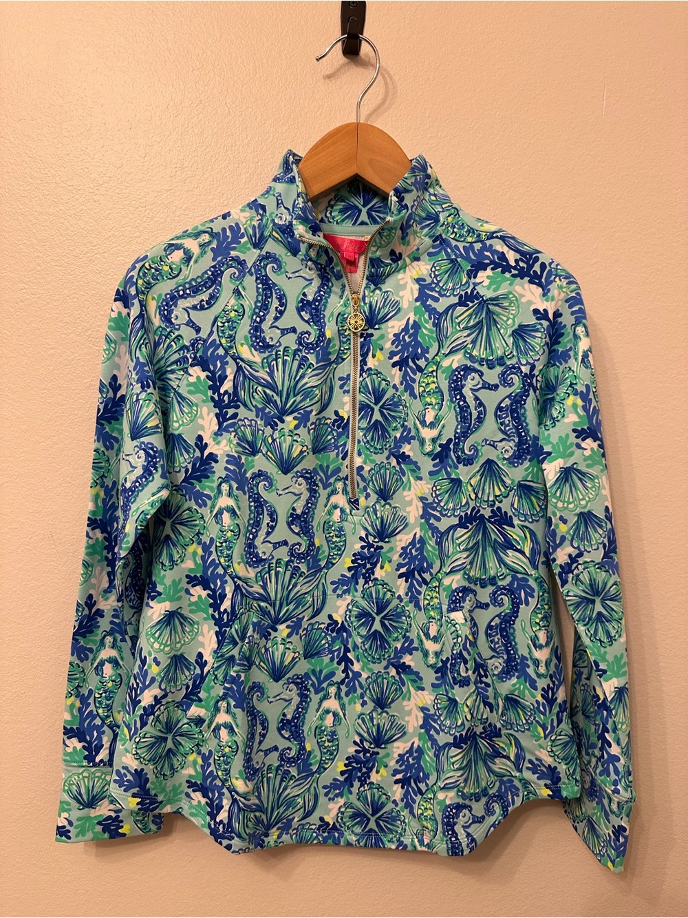 Lilly Pulitzer New with tags Skipper Popover Seeing Double Size Small - Picture 2 of 10